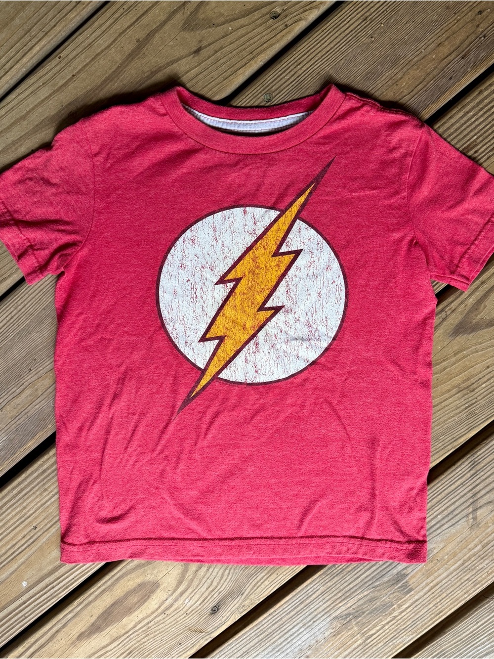 Old Navy Collectabilitees The Flash Shirt Kids Small 6 7 DC Comics Graphic Tee